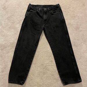 Black Rustler Jeans